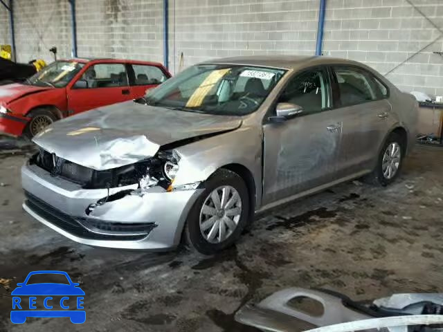 2012 VOLKSWAGEN PASSAT S 1VWAP7A31CC008383 image 1