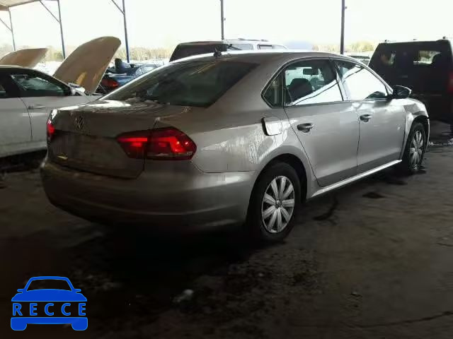 2012 VOLKSWAGEN PASSAT S 1VWAP7A31CC008383 image 3