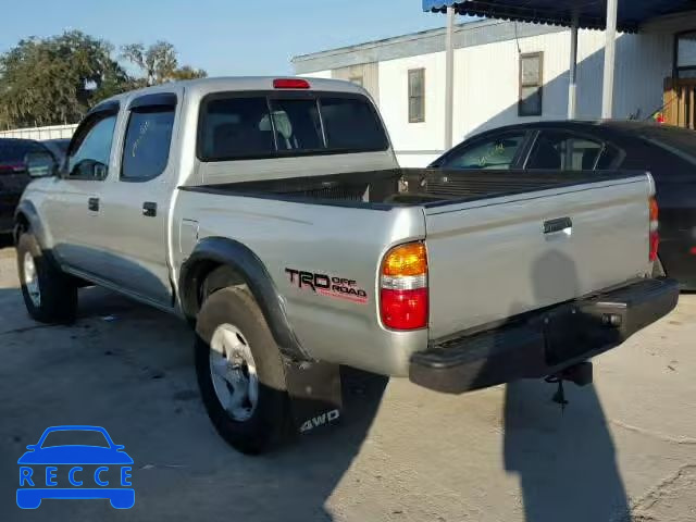 2001 TOYOTA TACOMA DOU 5TEHN72N21Z844161 image 2