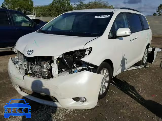 2014 TOYOTA SIENNA XLE 5TDYK3DC1ES518660 image 1