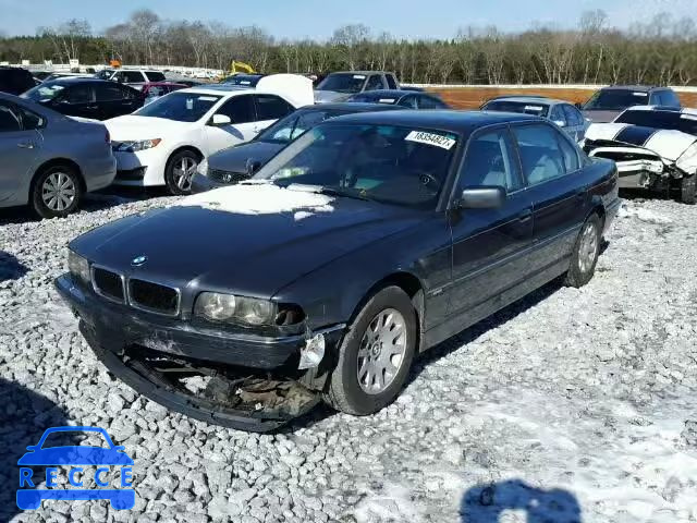 2001 BMW 740IL WBAGH83421DP31976 image 1