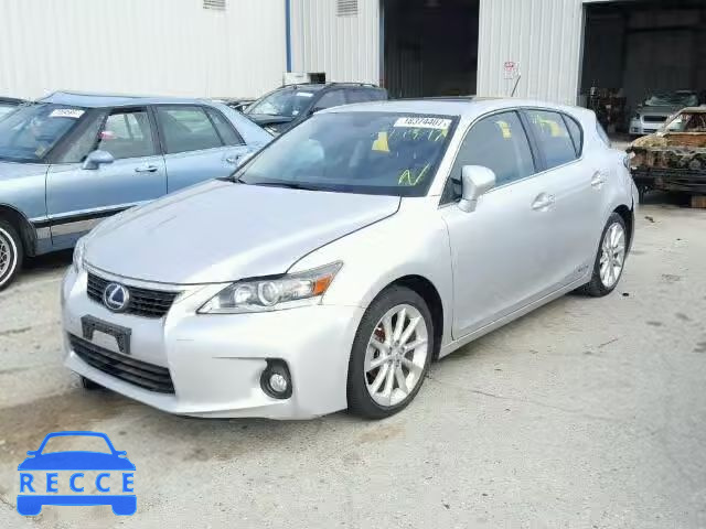 2012 LEXUS CT200H JTHKD5BH6C2107722 image 1