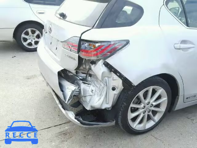 2012 LEXUS CT200H JTHKD5BH6C2107722 image 8