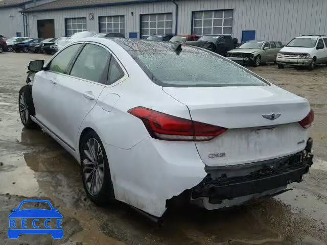 2015 HYUNDAI GENESIS KMHGN4JE1FU040585 image 2