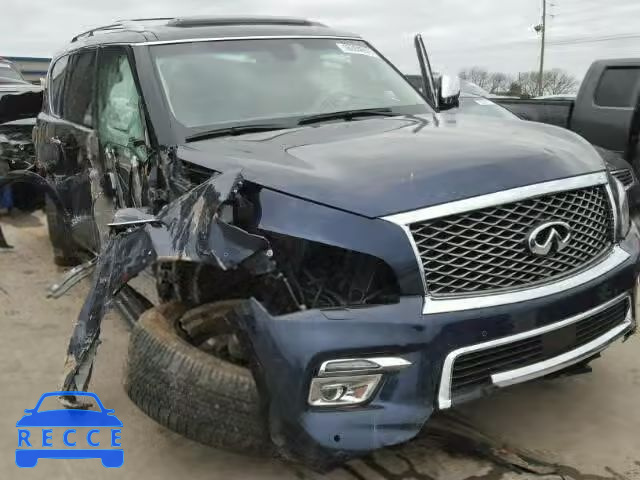 2016 INFINITI QX80 JN8AZ2NCXG9401431 зображення 0