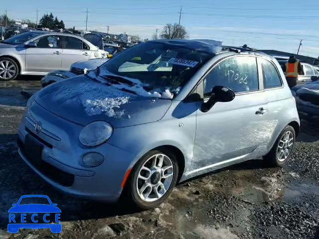 2013 FIAT 500 POP 3C3CFFAR9DT545977 image 1