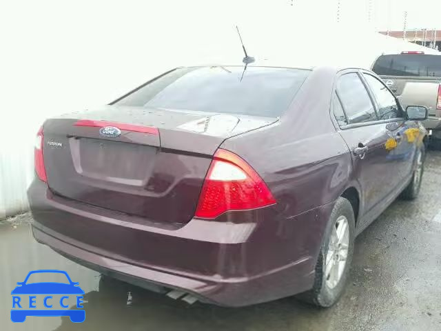 2012 FORD FUSION S 3FAHP0GA2CR248919 зображення 3