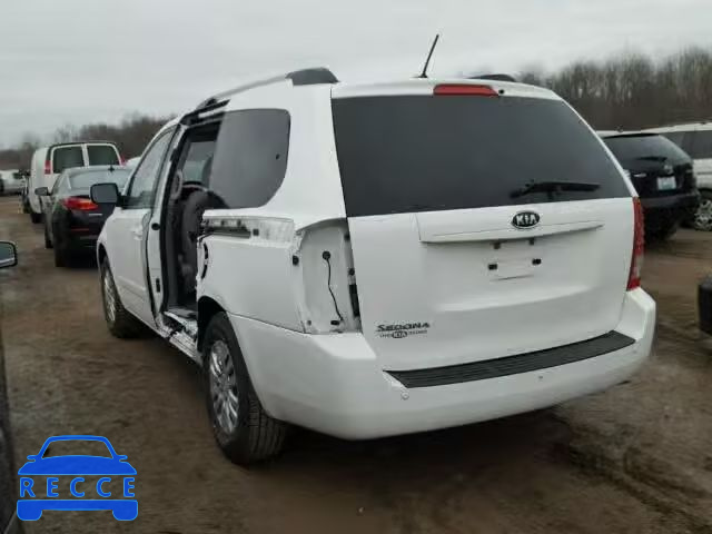 2012 KIA SEDONA LX KNDMG4C76C6467163 image 2