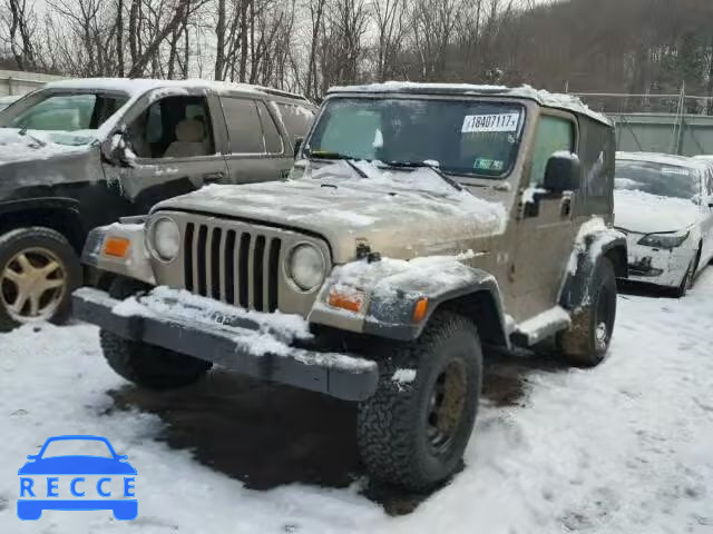 2004 JEEP WRANGLER X 1J4FA39S84P717816 image 1