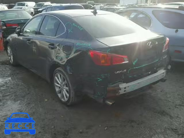 2009 LEXUS IS250 AWD JTHCK262092030708 image 2