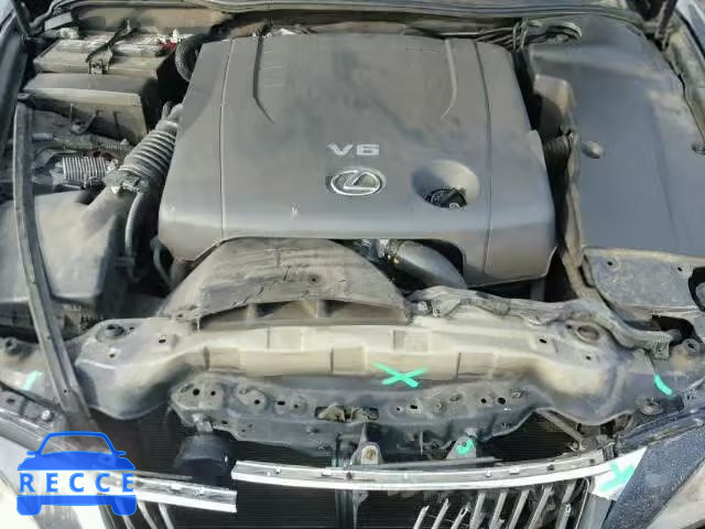 2009 LEXUS IS250 AWD JTHCK262092030708 image 6