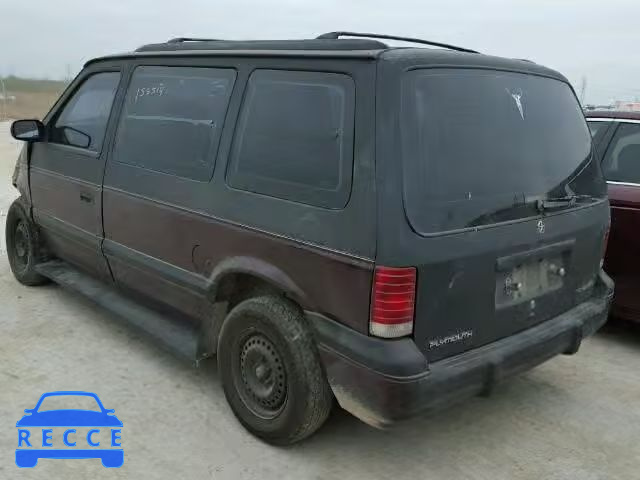 1995 PLYMOUTH VOYAGER 2P4GH2537SR118525 зображення 2