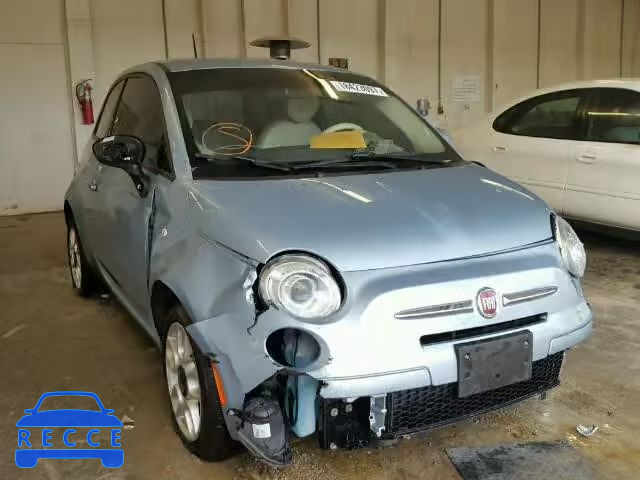 2014 FIAT 500 POP 3C3CFFAR1ET236599 image 0