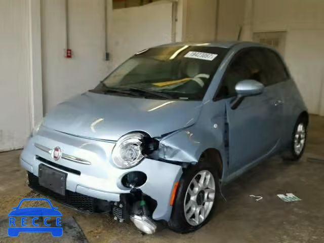 2014 FIAT 500 POP 3C3CFFAR1ET236599 image 1