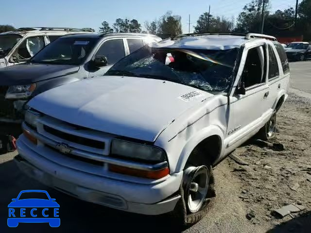 2004 CHEVROLET BLAZER 1GNCS13X14K153767 image 1