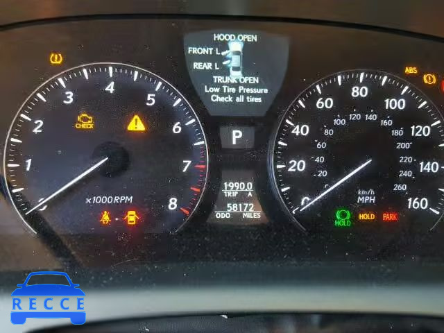 2010 LEXUS LS 460L JTHGL5EFXA5037785 image 7