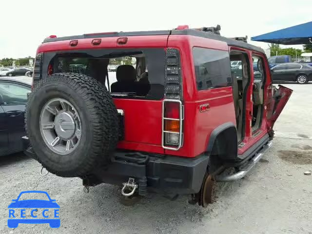 2004 HUMMER H2 5GRGN23U54H114639 image 3