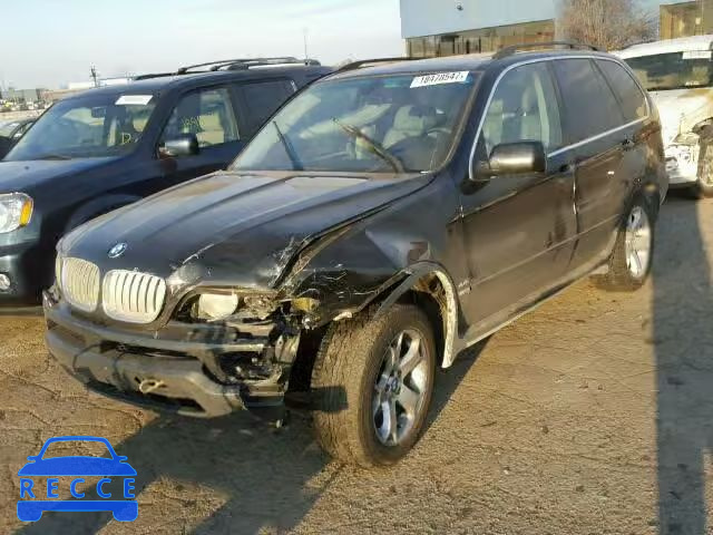 2005 BMW X5 4.4I 5UXFB53595LV12367 зображення 1