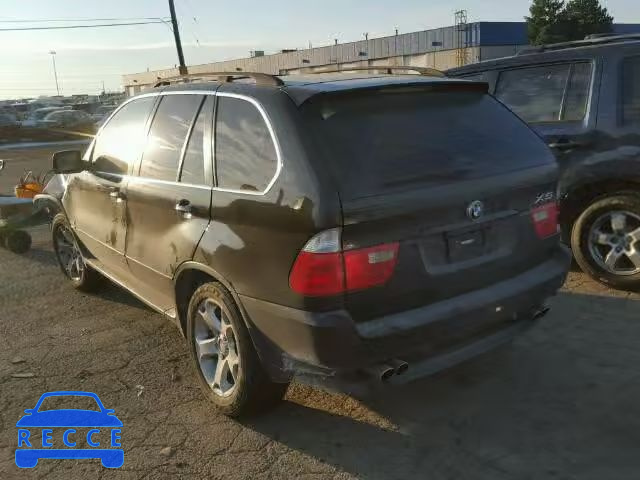 2005 BMW X5 4.4I 5UXFB53595LV12367 зображення 2