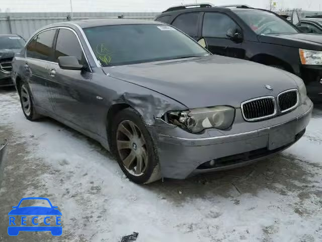 2004 BMW 745LI WBAGN634X4DS48950 image 0