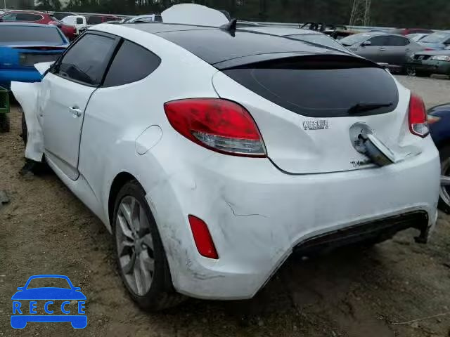 2013 HYUNDAI VELOSTER KMHTC6AD2DU174610 image 2