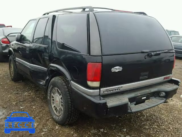 1999 GMC JIMMY 1GKDT13W7X2538177 image 2