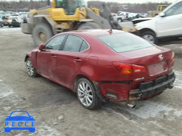 2007 LEXUS IS250 AWD JTHCK262175013895 image 2