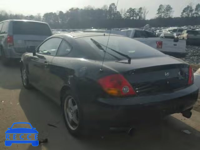 2003 HYUNDAI TIBURON KMHHM65D33U023111 image 2