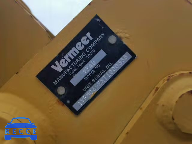 1988 VERM TRENCHER 1VRM040M1V1000411 image 9