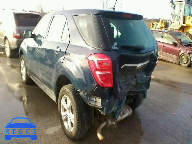 2016 CHEVROLET EQUINOX LS 2GNFLEEK7G6240499 image 2