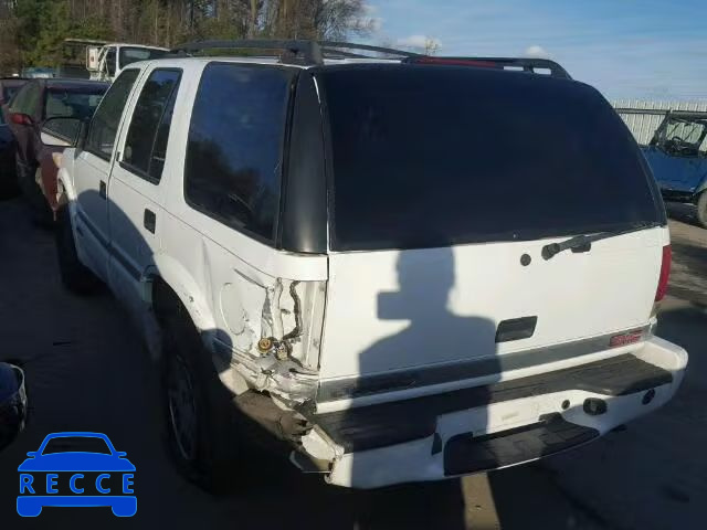 2000 GMC JIMMY/ENVO 1GKDT13W1Y2407022 image 2