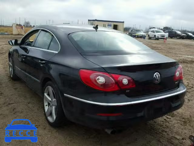 2012 VOLKSWAGEN CC LUXURY WVWHP7AN7CE533875 image 2