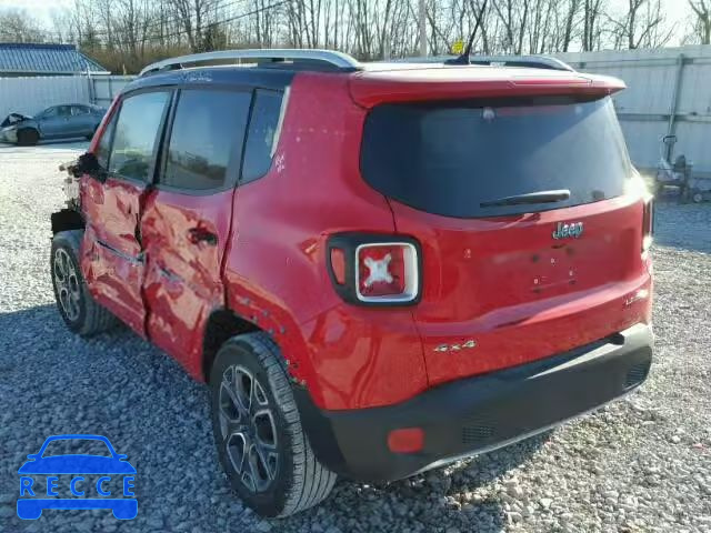 2017 JEEP RENEGADE L ZACCJBDB3HPE47235 image 2