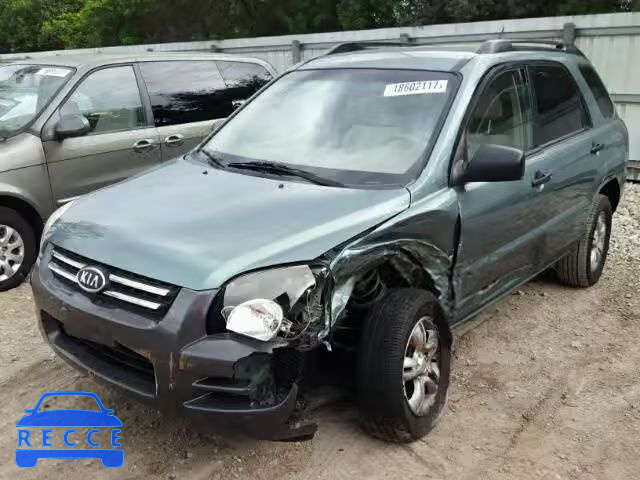 2007 KIA SPORTAGE E KNDJF723777343201 зображення 1