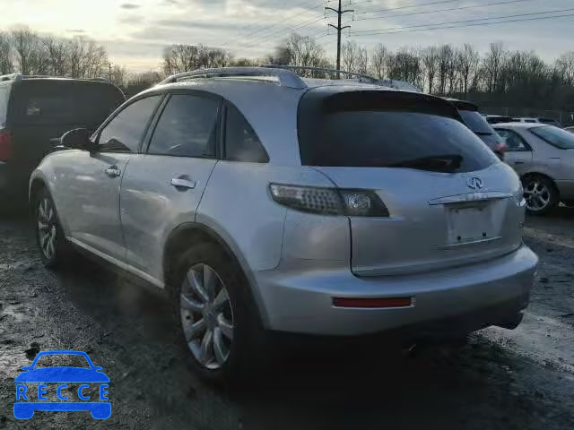 2007 INFINITI FX35 JNRAS08W97X200447 image 2