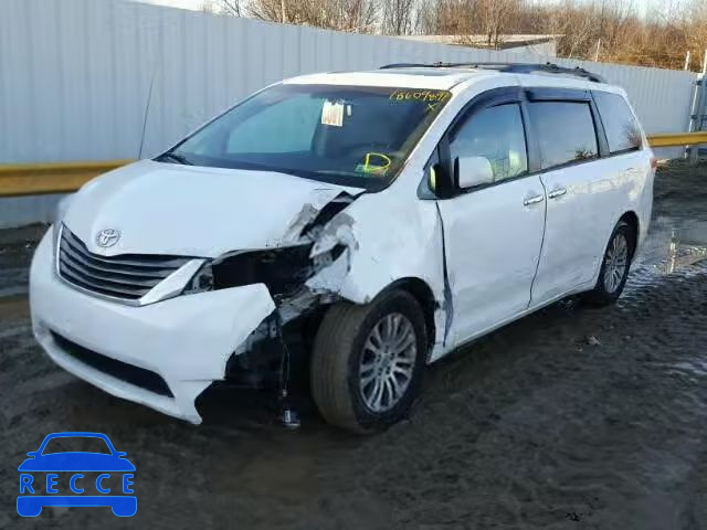 2013 TOYOTA SIENNA XLE 5TDYK3DC0DS358303 зображення 1