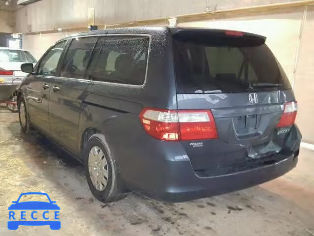 2005 HONDA ODYSSEY LX 5FNRL38235B118896 image 2
