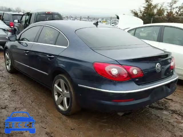 2012 VOLKSWAGEN CC LUXURY WVWHP7AN1CE523102 image 2