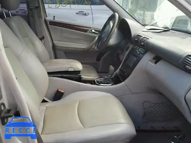 2004 MERCEDES-BENZ C240 WDBRF61J44F458593 зображення 4