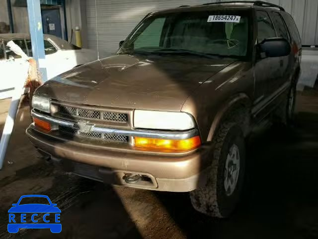 2004 CHEVROLET BLAZER 1GNDT13X74K153385 image 1