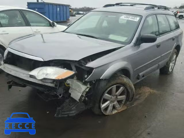 2009 SUBARU OUTBACK 2. 4S4BP61C497348223 image 1