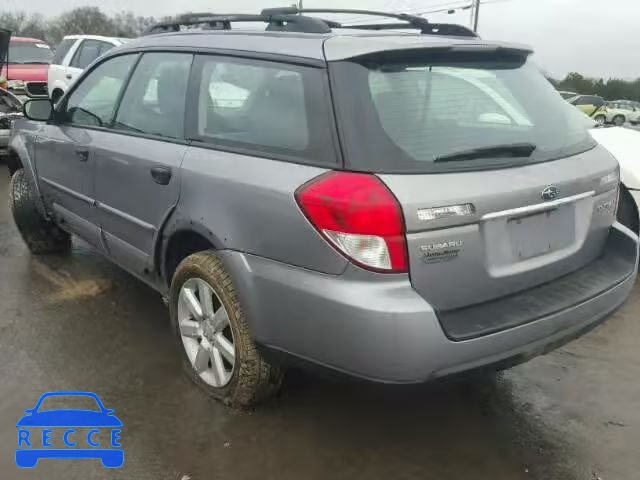 2009 SUBARU OUTBACK 2. 4S4BP61C497348223 image 2