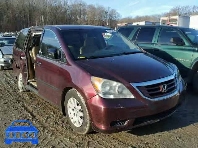 2008 HONDA ODYSSEY LX 5FNRL38278B070940 image 0