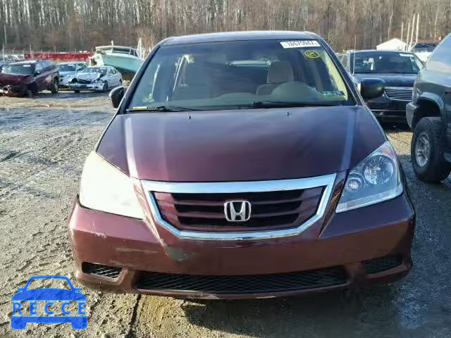 2008 HONDA ODYSSEY LX 5FNRL38278B070940 image 9