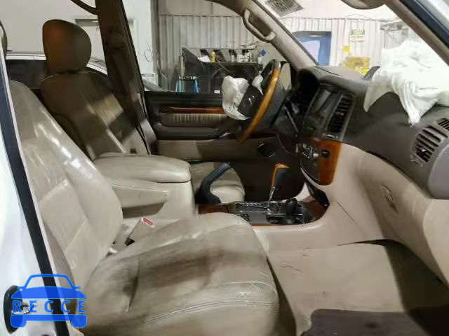 2003 LEXUS LX 470 JTJHT00W833526892 image 4