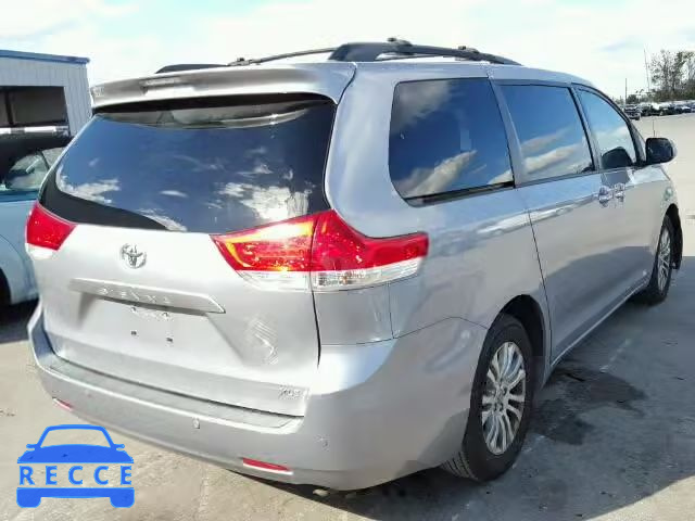 2012 TOYOTA SIENNA XLE 5TDYK3DC8CS271067 зображення 3