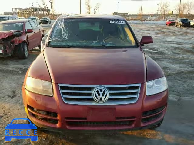 2004 VOLKSWAGEN TOUAREG 3. WVGBC67L24D013510 image 9