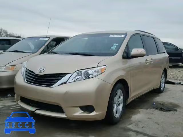 2012 TOYOTA SIENNA LE 5TDKK3DC0CS236982 image 1