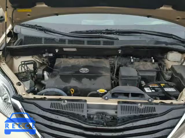 2012 TOYOTA SIENNA LE 5TDKK3DC0CS236982 image 6