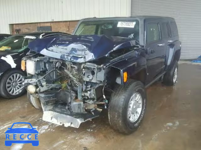 2007 HUMMER H3 SUV 5GTDN13E078110633 image 1